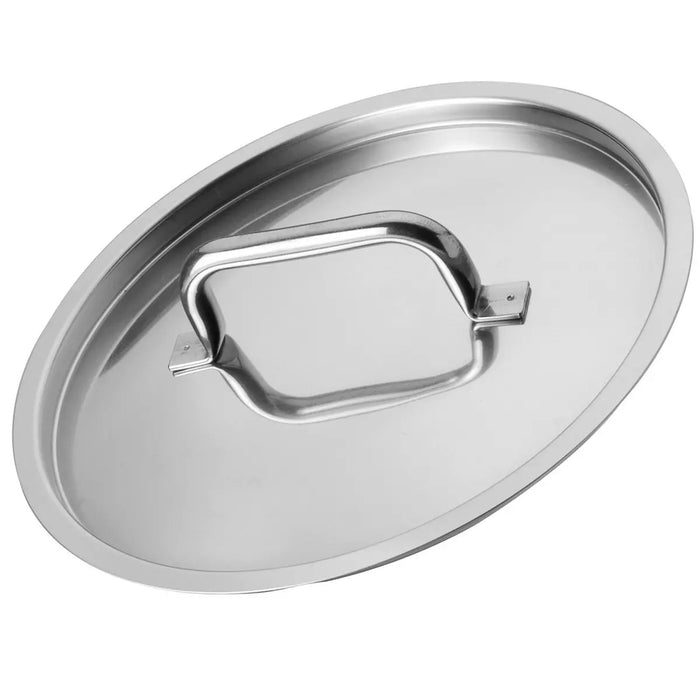 Piazza Stainless Steel Lid With Handle, 9.5 Inch