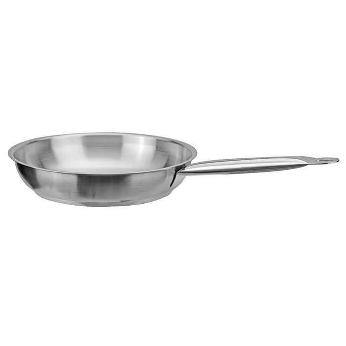 Piazza "Chef" Stainless Steel Frying Pan, 17.7-Inches