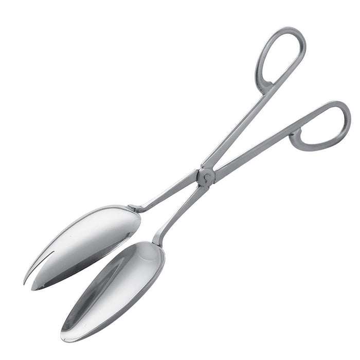 Piazza Stainless Steel Salad Scissor Server, 9.4-Inches