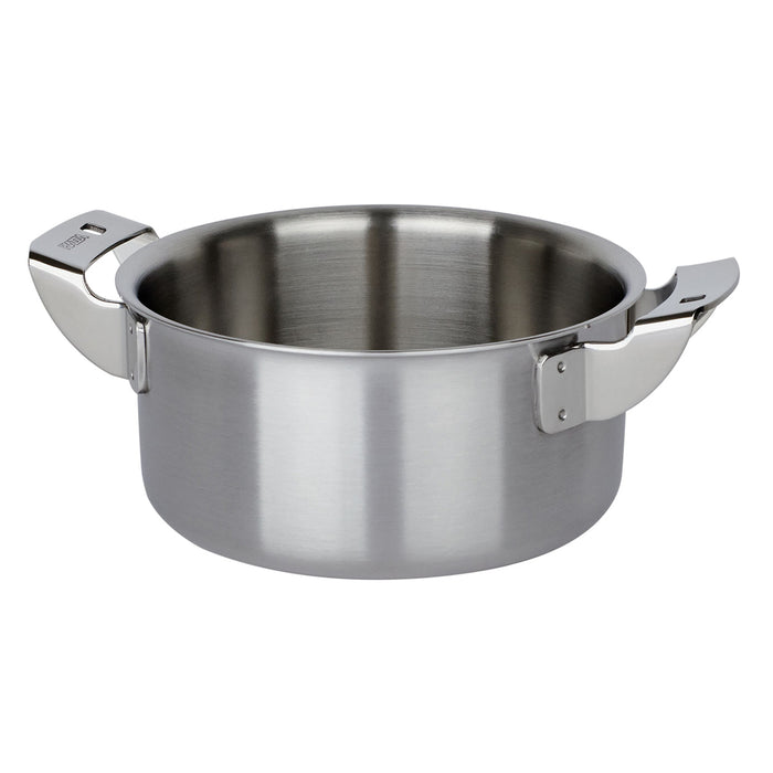 Piazza "3-Ply" Stainless Steel Sauteuse Pan, 1.7-Quart