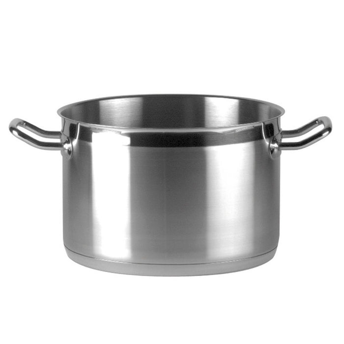 Piazza "Basic" Stainless Steel Stew Pan, 4.6-Quart